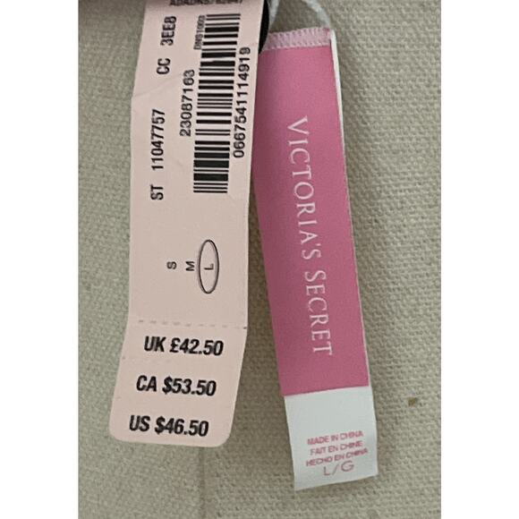 Victoria’s Secret REVERSIBLE Lace up Strappy BALI L+GEO KNOCKOUT M/L SWIM SUIT - Picture 7 of 13